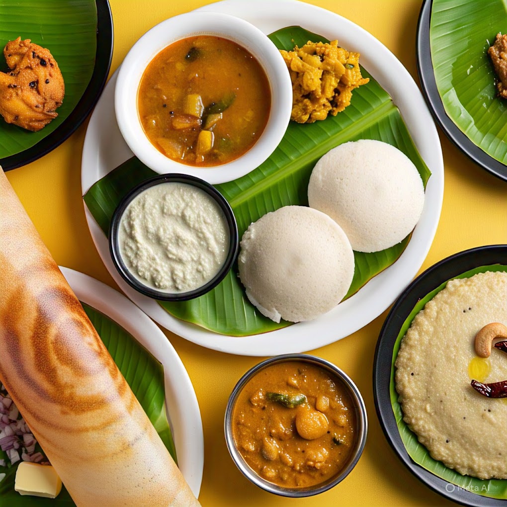 Dosa and tiffins